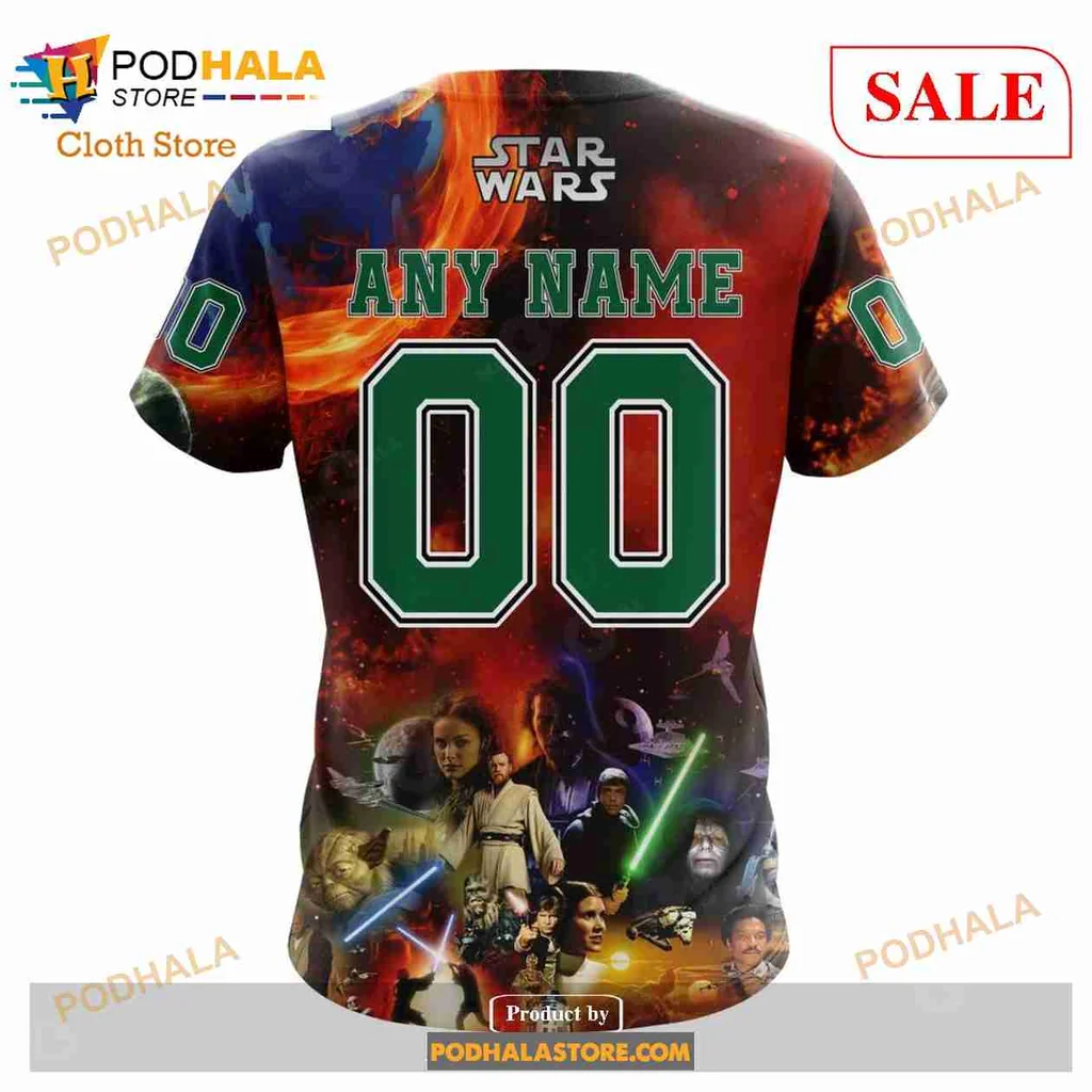 Cool Darth Vader Dallas Stars 3d Hoodie Featuring Stormtroopers And Lightsaber - Product View 7 Cool Darth Vader Dallas Stars 3d Hoodie Featuring Stormtroopers And Lightsaber - Product View 7