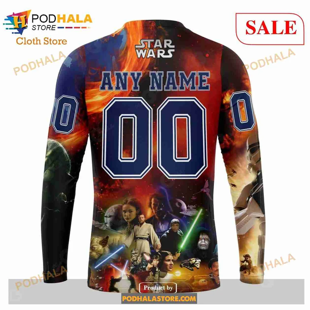 Cool Edmonton Oilers Star Wars 3d Hoodie With Cosmic Darth Vader Design - Product View 5 Cool Edmonton Oilers Star Wars 3d Hoodie With Cosmic Darth Vader Design - Product View 5