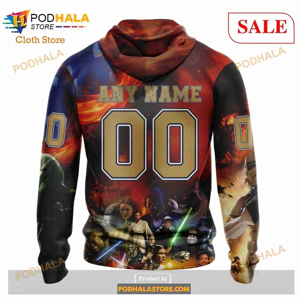 Cool Florida Panthers Star Wars AOP Hoodie Featuring Fierce Panther And Iconic Characters Cool Florida Panthers Star Wars AOP Hoodie Featuring Fierce Panther And Iconic Characters