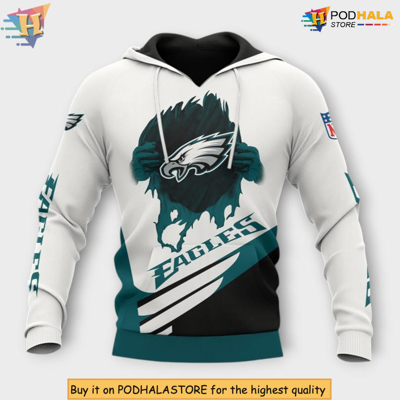 Cool Graphic Art Philadelphia Eagles Hoodies For Men Fan Edition