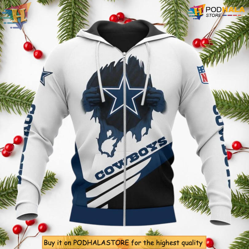 Cool Graphic Edition Dallas Cowboys Womens Hoodie 3D NFL Apparel Cool Graphic Edition Dallas Cowboys Womens Hoodie 3D NFL Apparel
