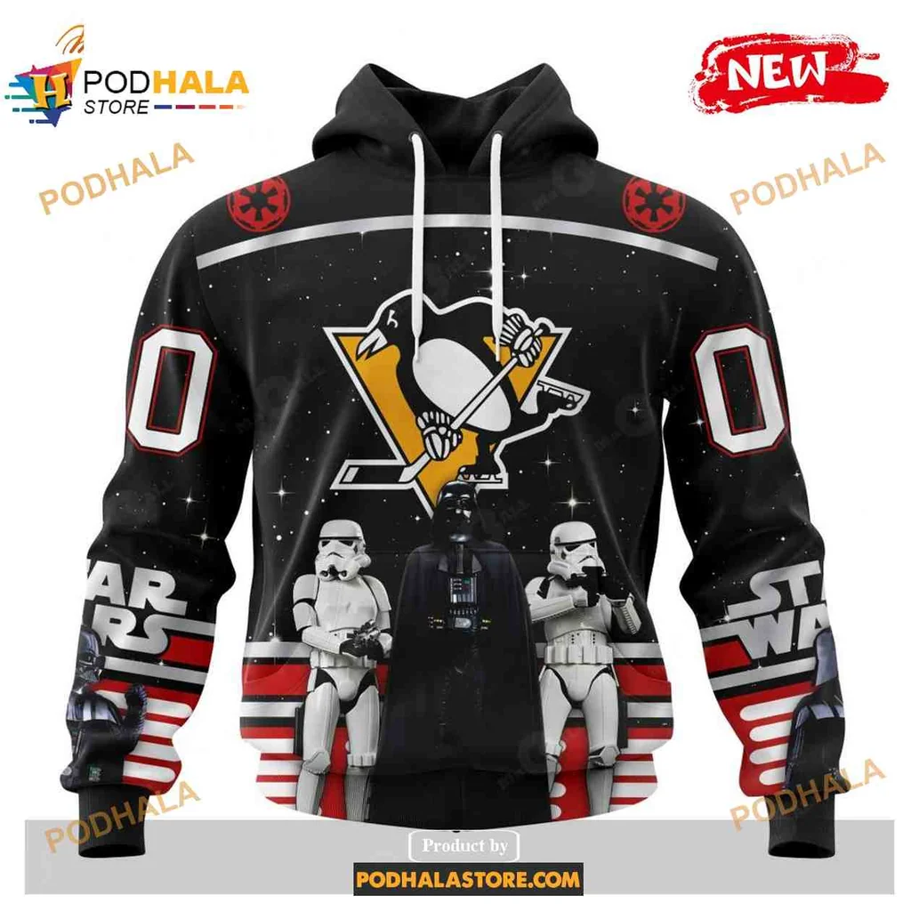 Cool Pittsburgh Penguins Star Wars 3d Hoodie With Bold Design
