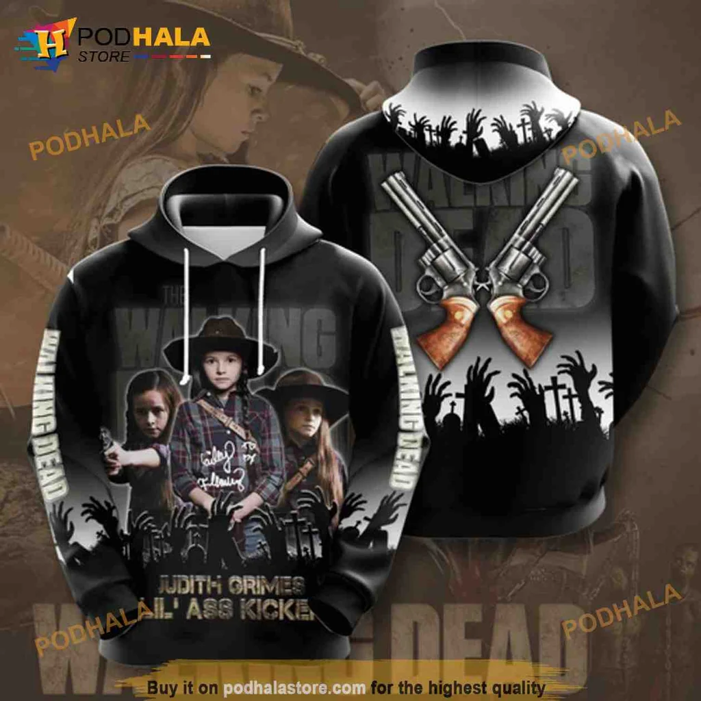 Cool Walking Dead Survival 3d Hoodie Featuring Intense Character Design