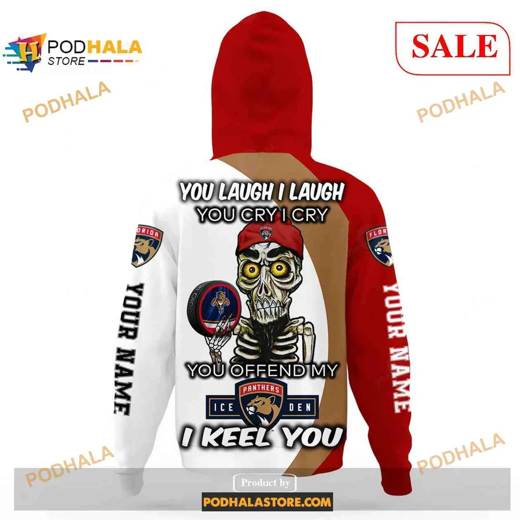 Custom Florida Panthers AOP Hoodie, Fierce Logo Sweatshirt With Personalization Custom Florida Panthers AOP Hoodie, Fierce Logo Sweatshirt With Personalization