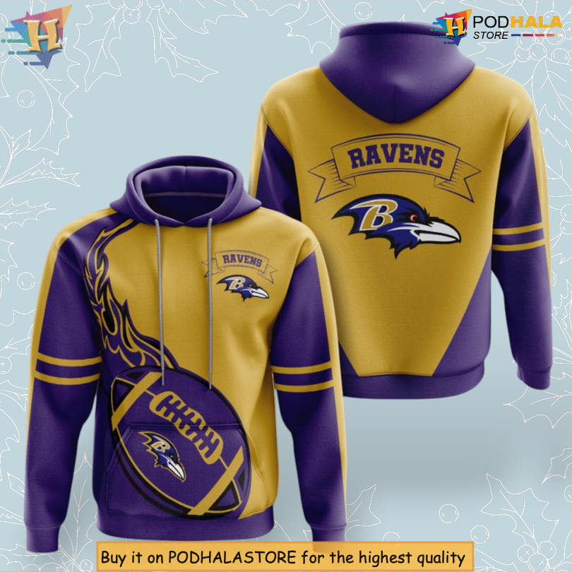Custom Sport Full Print Version Baltimore Ravens Hoodies 3D Edition 10 Custom Sport Full Print Version Baltimore Ravens Hoodies 3D Edition 10