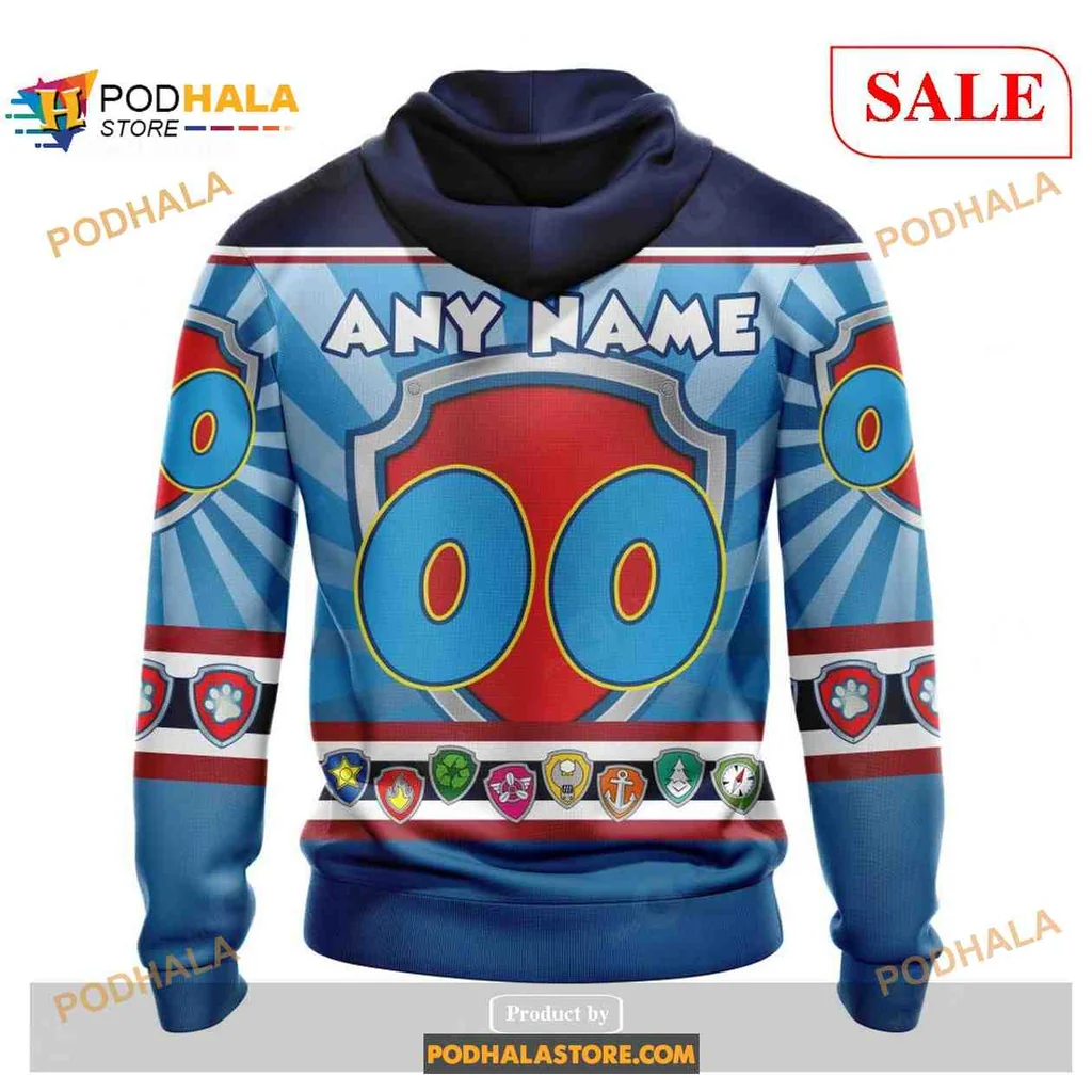 Cute Paw Patrol Vancouver Canucks All Over Print Hoodie Featuring Bright Characters Cute Paw Patrol Vancouver Canucks All Over Print Hoodie Featuring Bright Characters