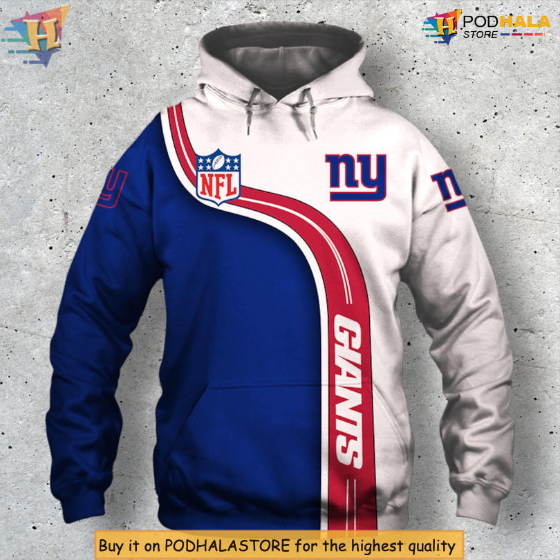 Cute Sport Style NY Giants Womens Hoodie Zip Hoodie Gift For Fans