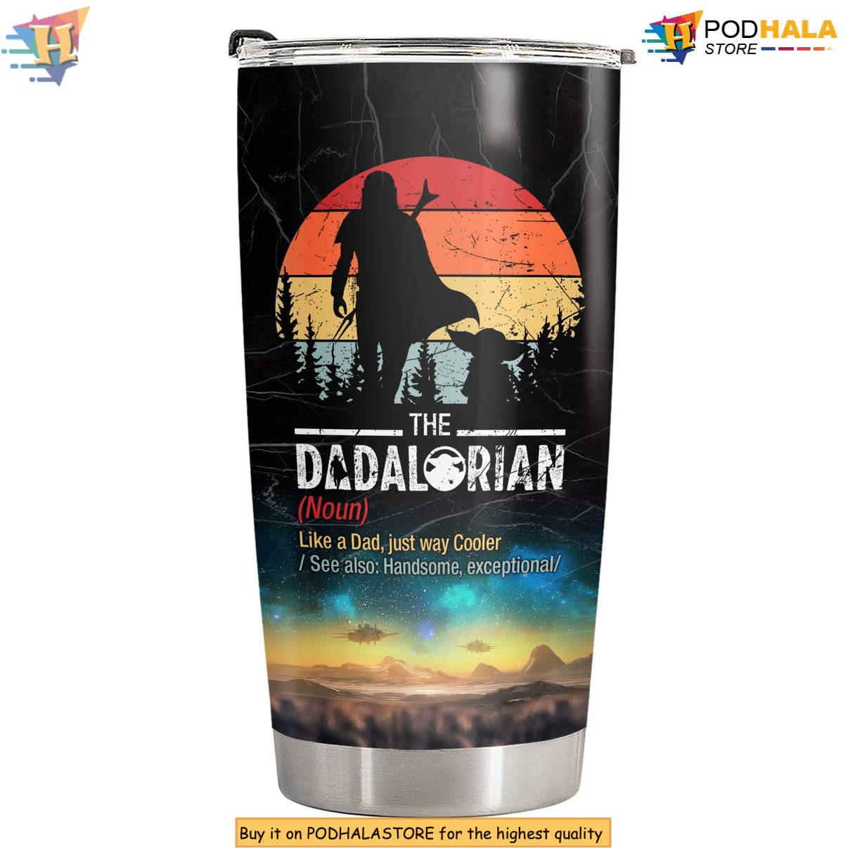 Dadalorian Father's Day 20oz Tumbler 2026 Daddy Birthday Gift From Daughter Son Dadalorian Father's Day 20oz Tumbler 2026 Daddy Birthday Gift From Daughter Son
