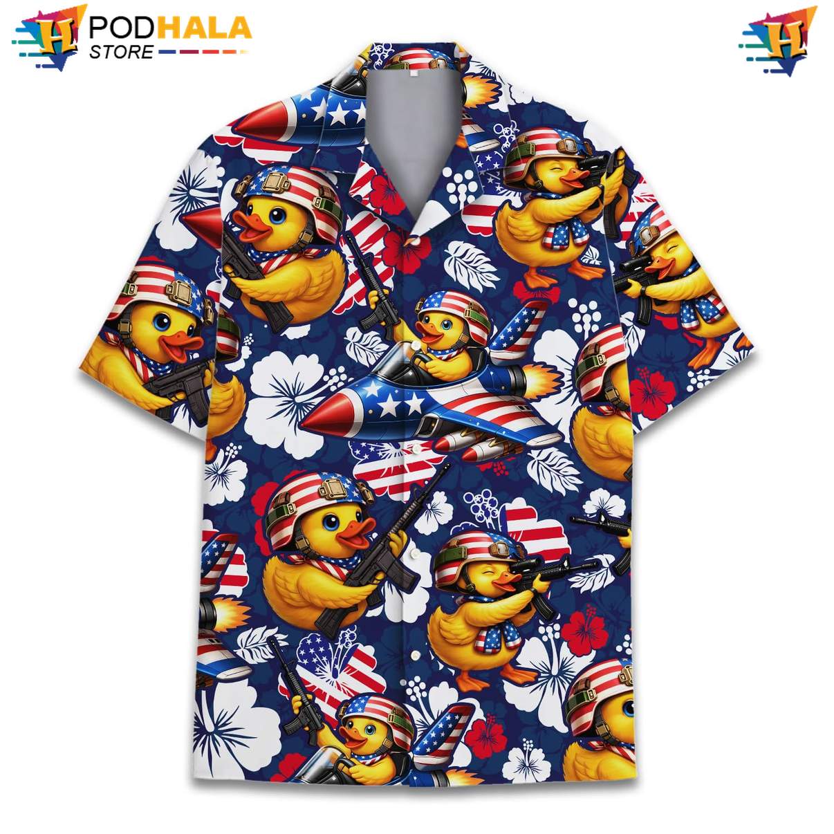 Dark Navy USA Flag Short-sleeve button-up shirt Mens Patriotic Fourth Of July Beach Top Dark Navy USA Flag Short-sleeve button-up shirt Mens Patriotic Fourth Of July Beach Top
