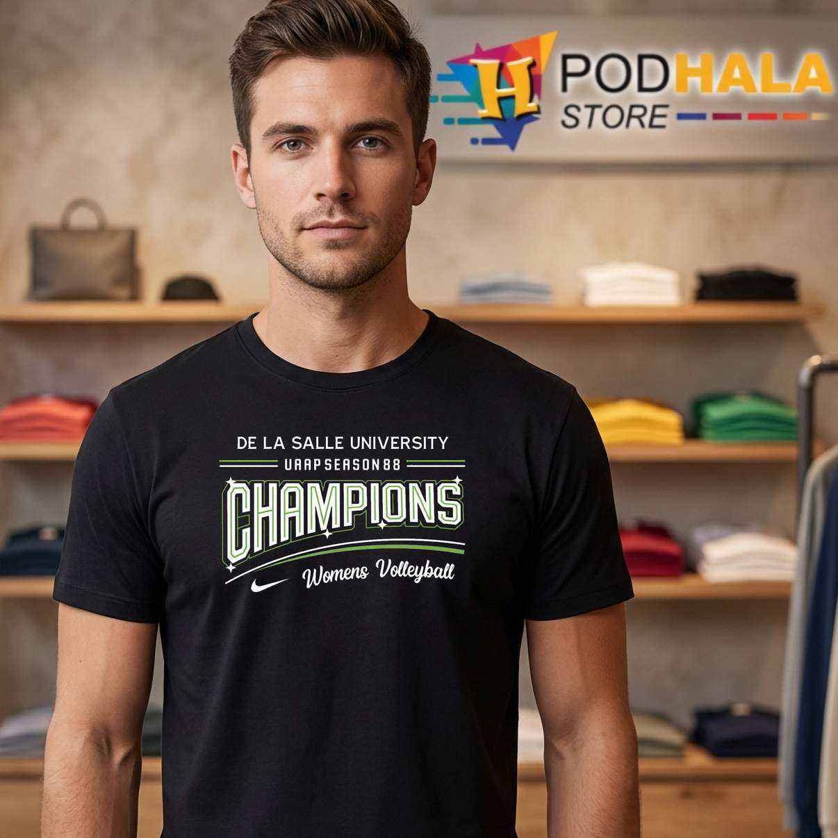 De La Salle UAAP 88 Champions Shirt Womens Volleyball Sports Fan Graphic Art