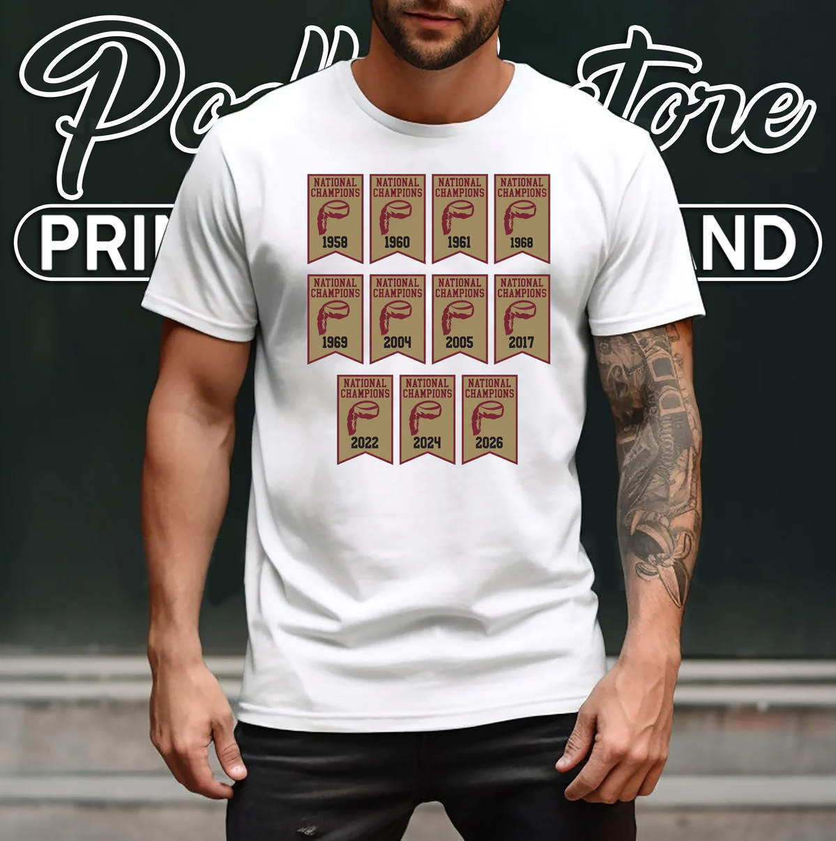 Denver Pioneers 2026 Banners Tshirt NCAA Championship Ice Hockey Fan Graphic Art Denver Pioneers 2026 Banners Tshirt NCAA Championship Ice Hockey Fan Graphic Art