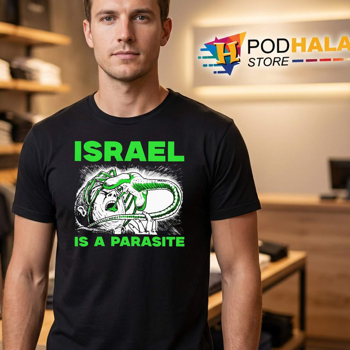 Diablo Macabre Israel Funny Tee Is A Parasite Political Graphic For Mens Diablo Macabre Israel Funny Tee Is A Parasite Political Graphic For Mens