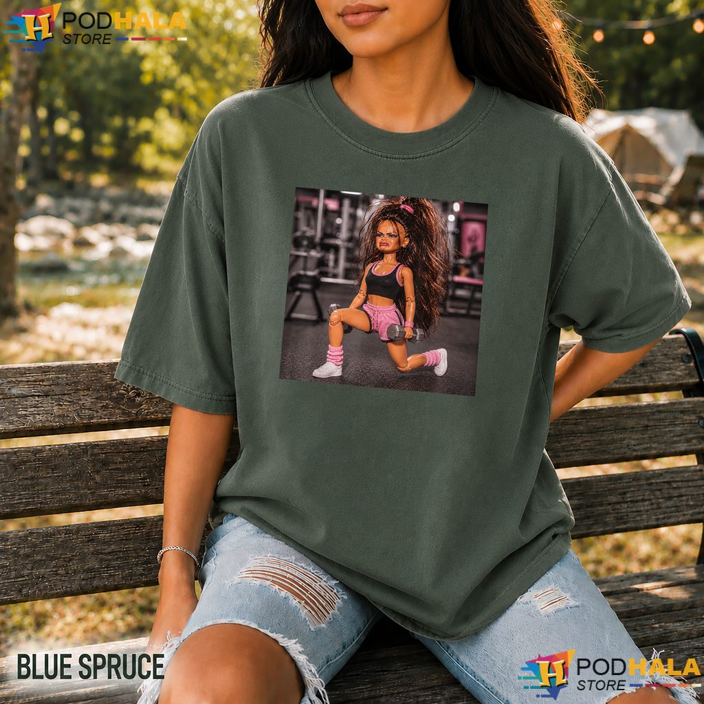 Disgusting Gym Girl Comfort Colors T-Shirt Funny Workout Meme Fitness Top