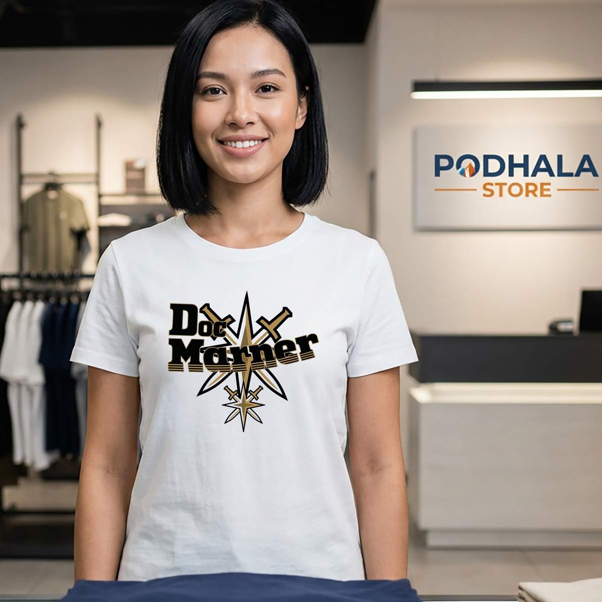 Doc Marner Graphic Design Shirt Hockey Sports Fan Apparel Clothing For Mens