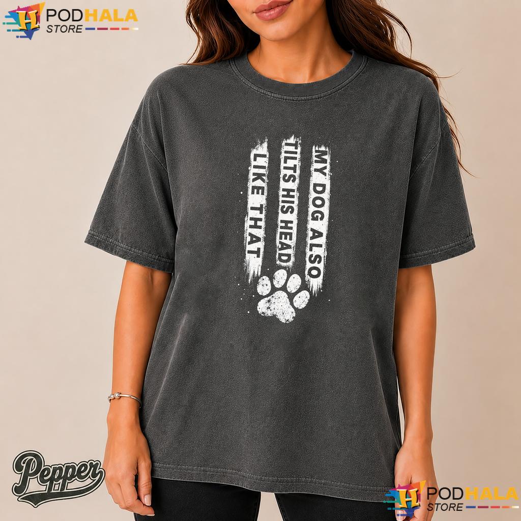 Dog Tilts Head Comfort Colors Shirt Funny Puppy Lover Humorous Graphic Tee Dog Tilts Head Comfort Colors Shirt Funny Puppy Lover Humorous Graphic Tee