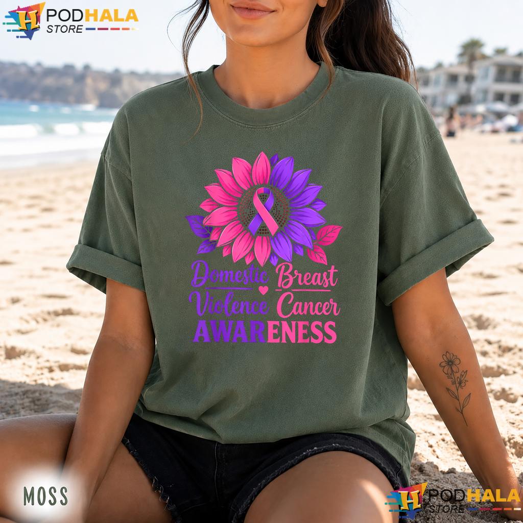 Domestic Violence Breast Comfort Colors Tshirt Cancer Awareness Support Domestic Violence Breast Comfort Colors Tshirt Cancer Awareness Support