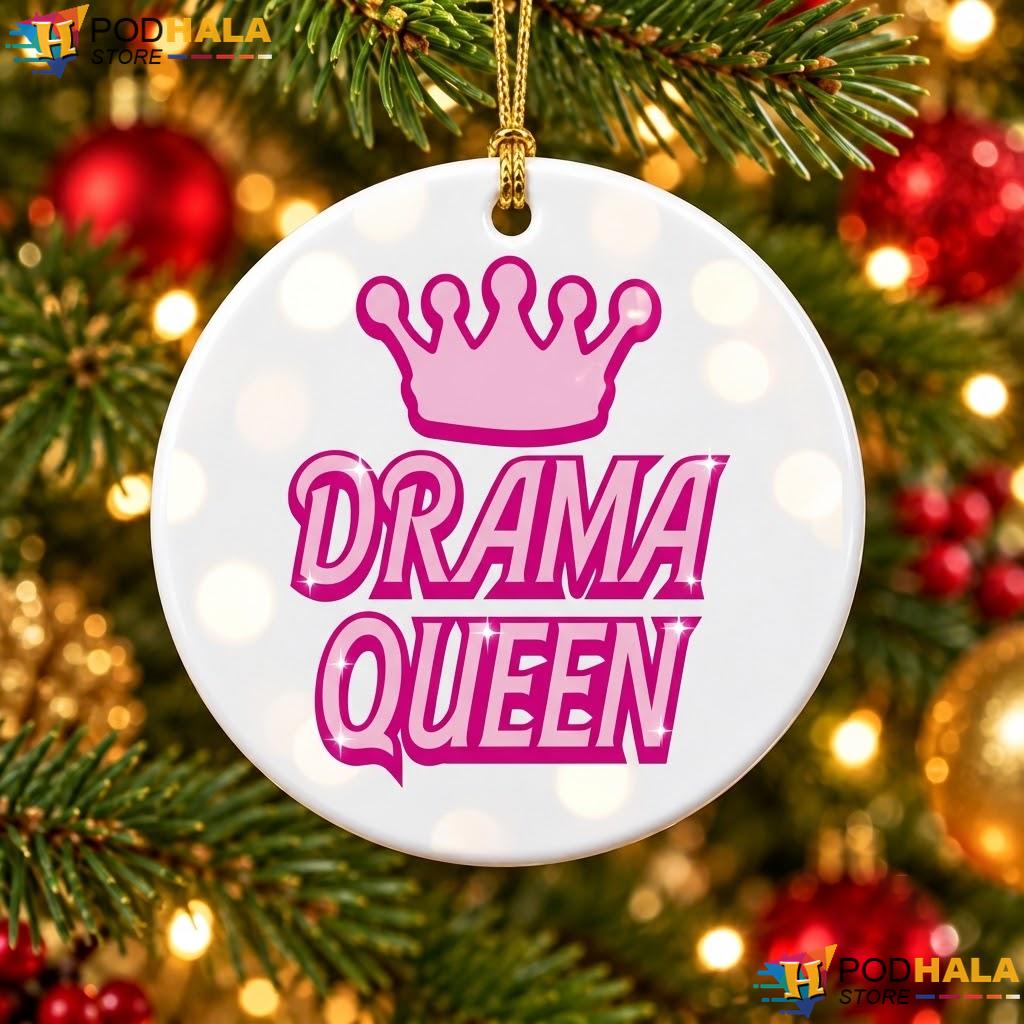 Drama Queen Girl Christmas Ornament Funny Xmas Holiday Decor Gift Ideas