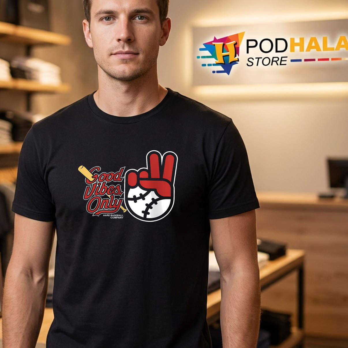 Dustin May Cardinals Good Vibes Shirt Baseball Sports Fan Graphic Casual