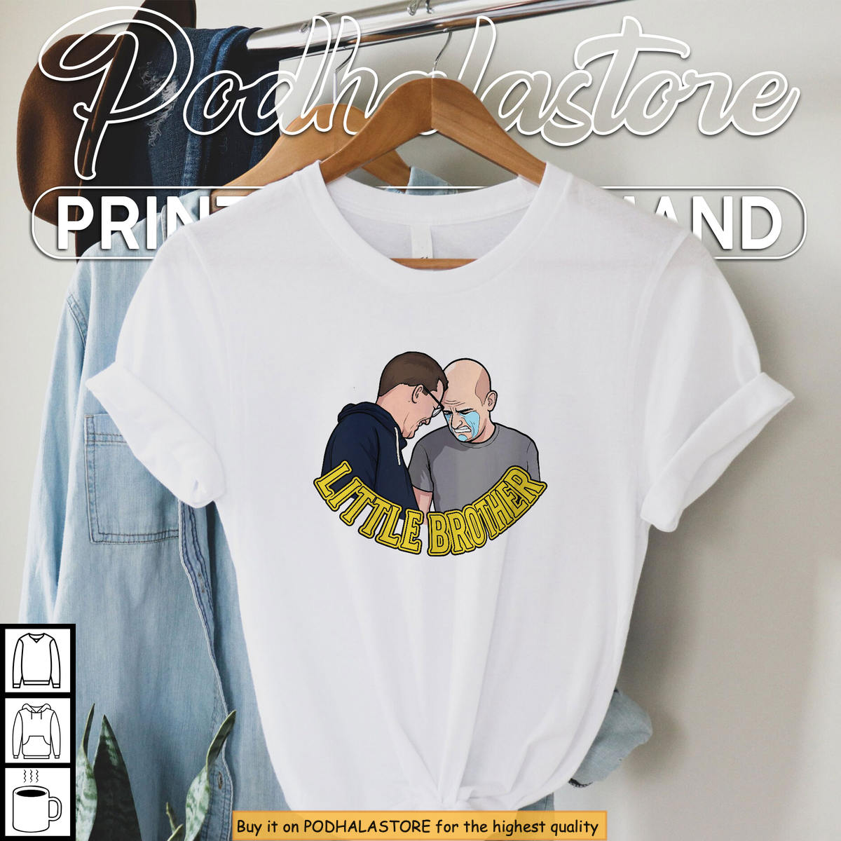 Dusty May Dan Hurley FAU 2026 NCAA College Basketball Little Brother Rivalry Tee