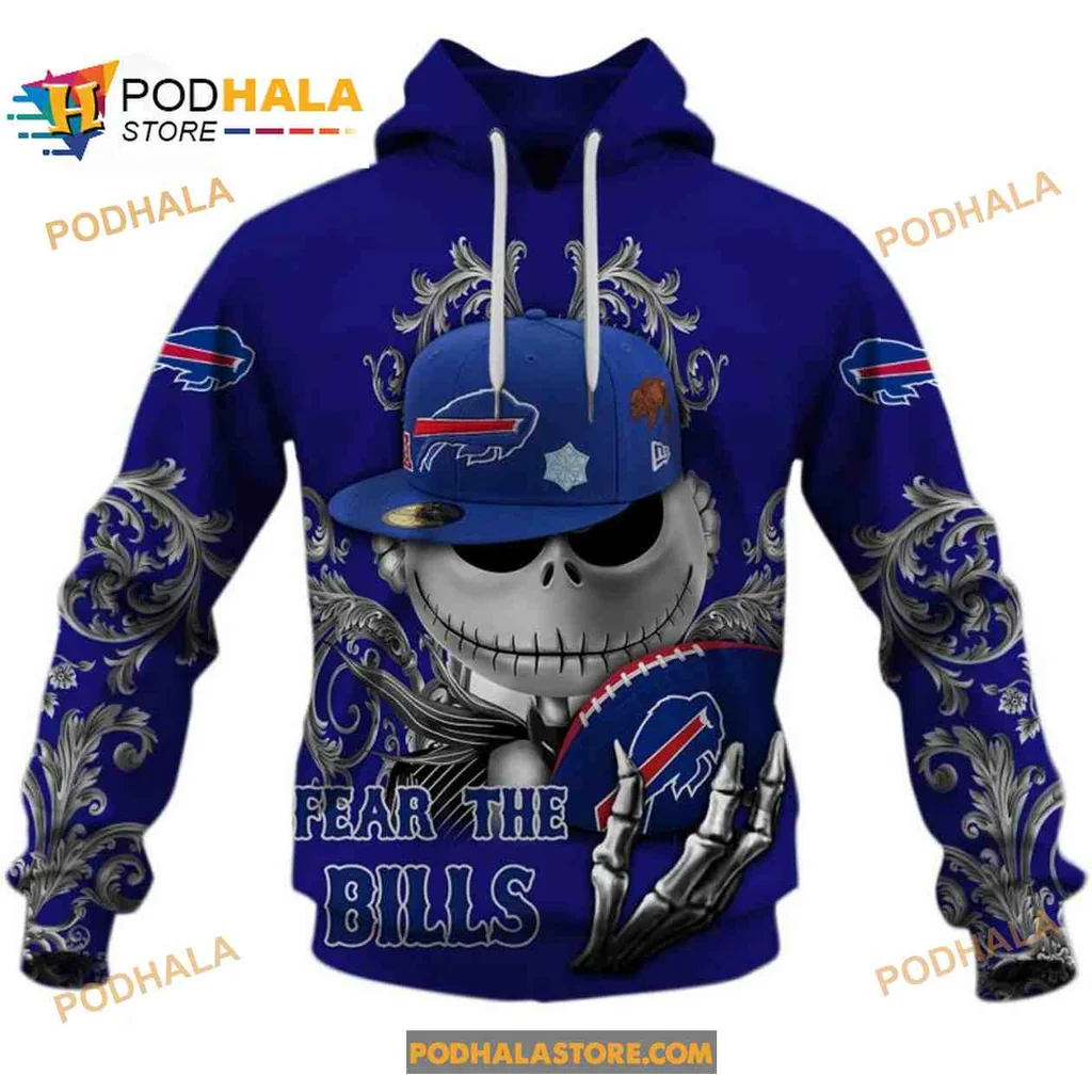 Dynamic Buffalo Bills AOP Hoodie With Bold Logo And Floral Patterns Dynamic Buffalo Bills AOP Hoodie With Bold Logo And Floral Patterns