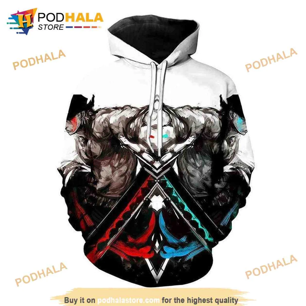 Dynamic One Piece Zoro 3d Hoodie Featuring Striking Sword Wielding Design