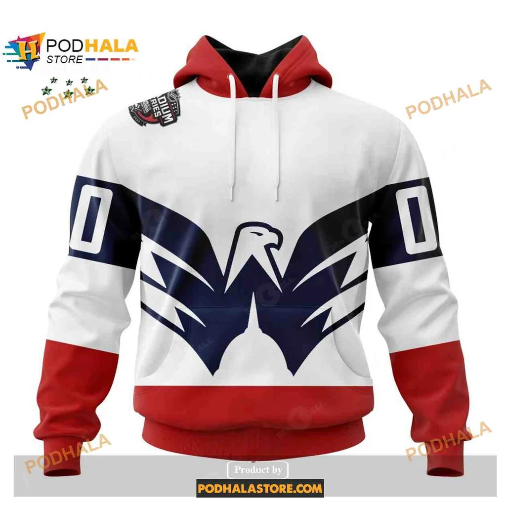 Dynamic Washington Capitals Eagle 3d Hoodie With Bold Team Colors