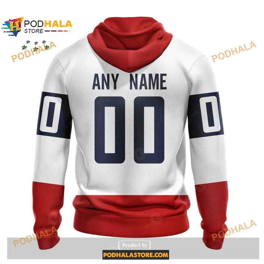 Dynamic Washington Capitals Eagle All Over Print Hoodie With Bold Team Colors Dynamic Washington Capitals Eagle All Over Print Hoodie With Bold Team Colors