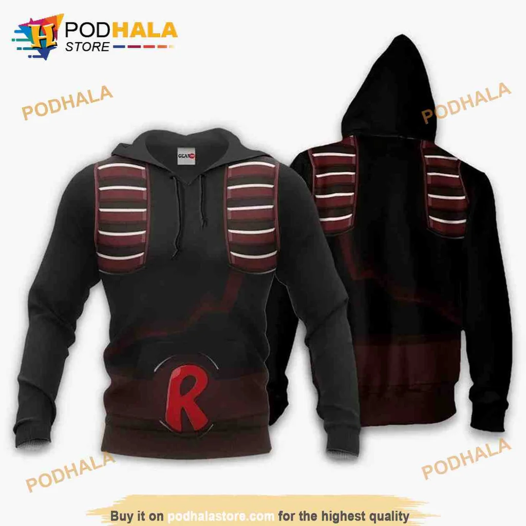 Eijiro Kirishima My Hero Academia 3d Hoodie With Bold Red Design