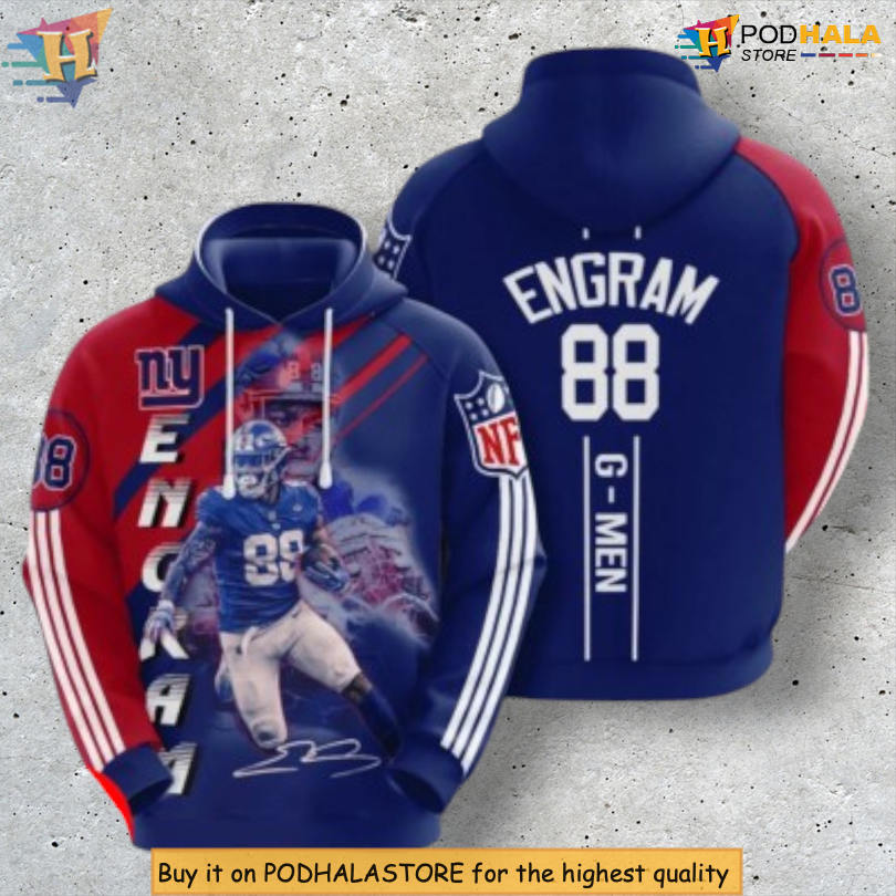 Engram 88 Player Tribute New York Giants Christmas Hoodie NFL Fan Gift