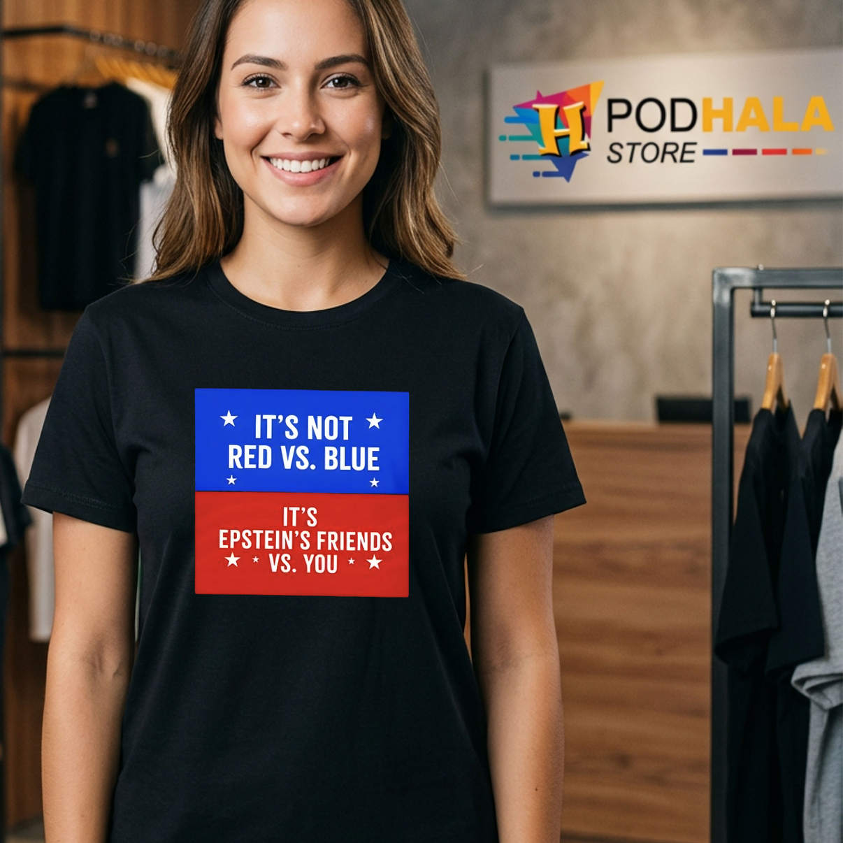 Epstein Friends Vs You Funny Political Shirt 2026 Meme Graphic Fan Apparel