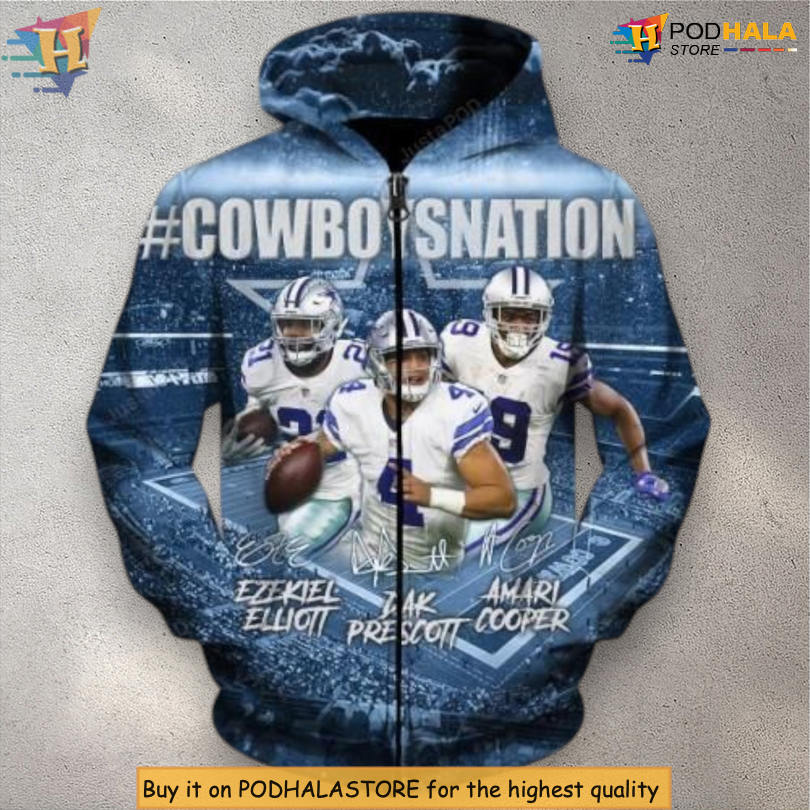Everyday Fanwear Dallas Cowboys Unisex Hoodie for NFL Super Bowl Supporters