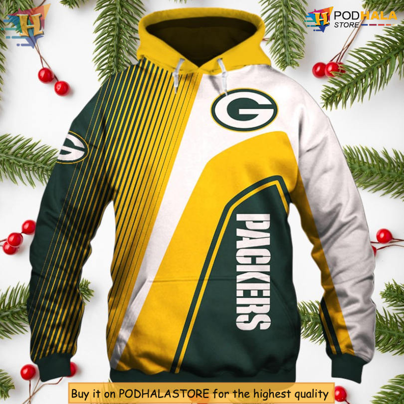 Exclusive Design Green Bay Packers Personalized 3D Hoodie Full Print
