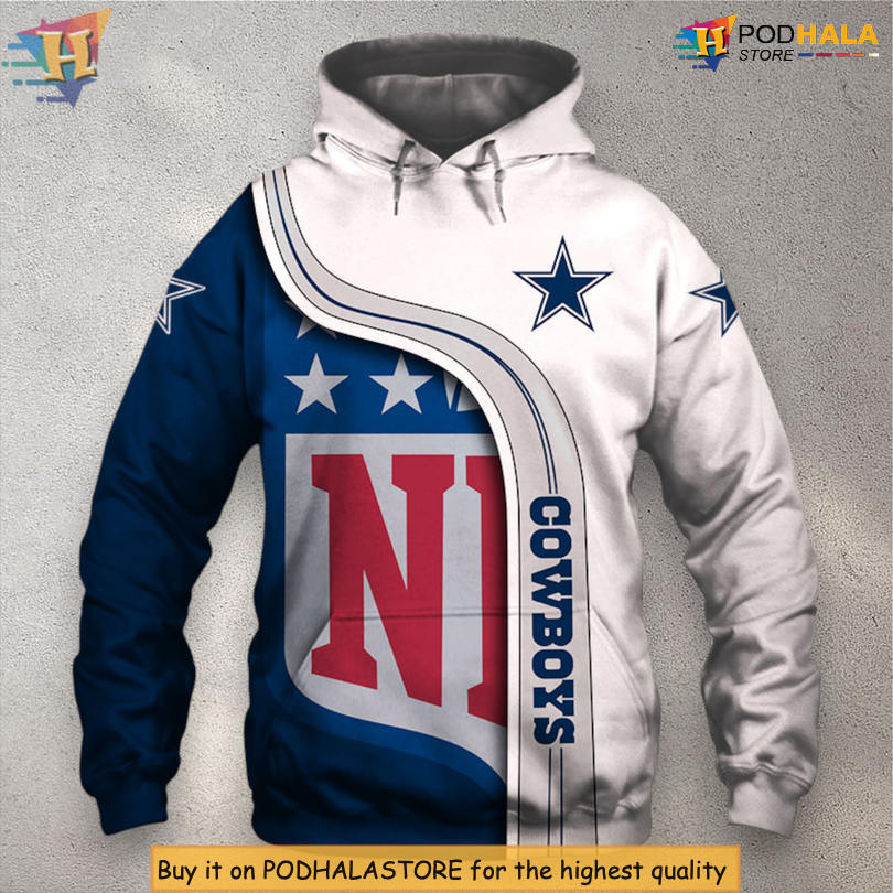 Exclusive Graphic Print Dallas Cowboys Graphic Hoodie NFL Edition Exclusive Graphic Print Dallas Cowboys Graphic Hoodie NFL Edition
