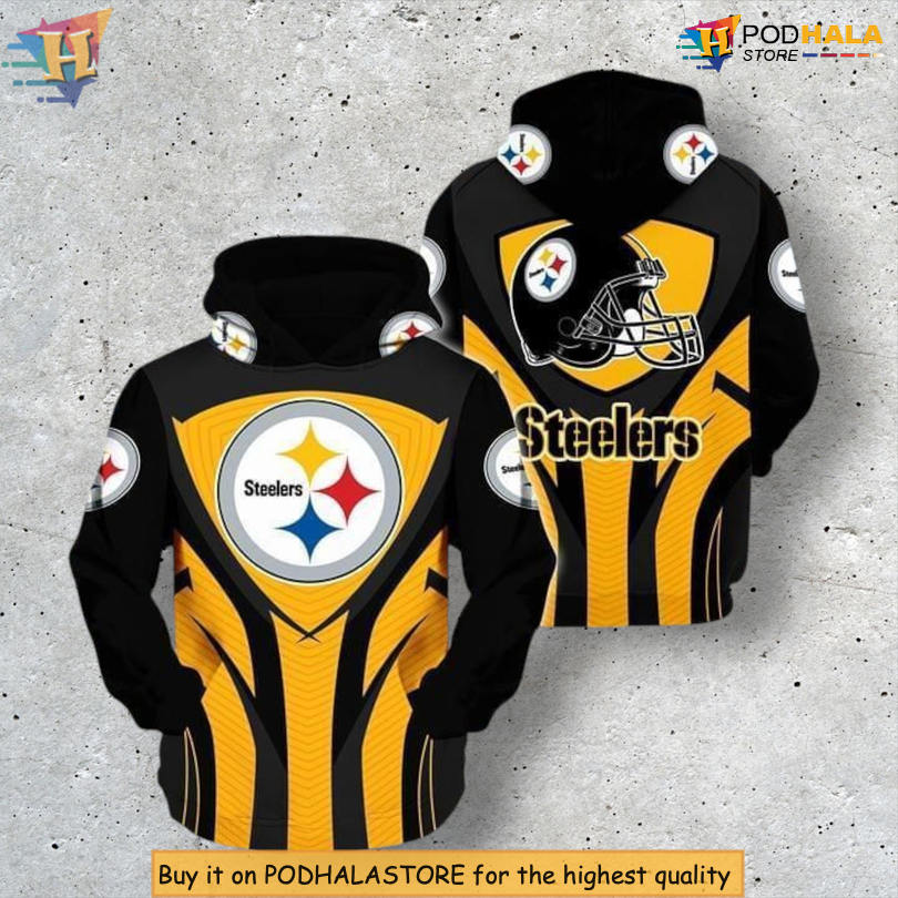 Fan Edition Pullover Pittsburgh Steelers Hoodie 3D NFL Supporter Gift Style
