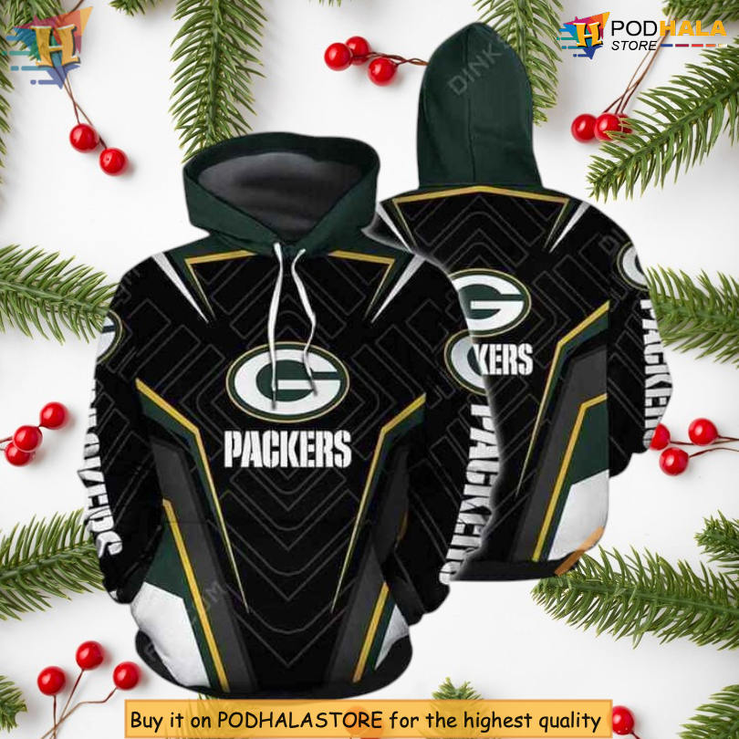 Fan Favorite Collection Green Bay Packers Mens Hoodie Custom Sport 3D