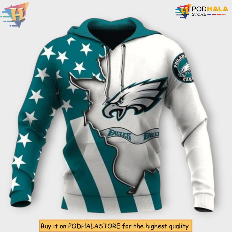 Fan Favorite Philadelphia Eagles Hoodies For Men Sport 3D Design