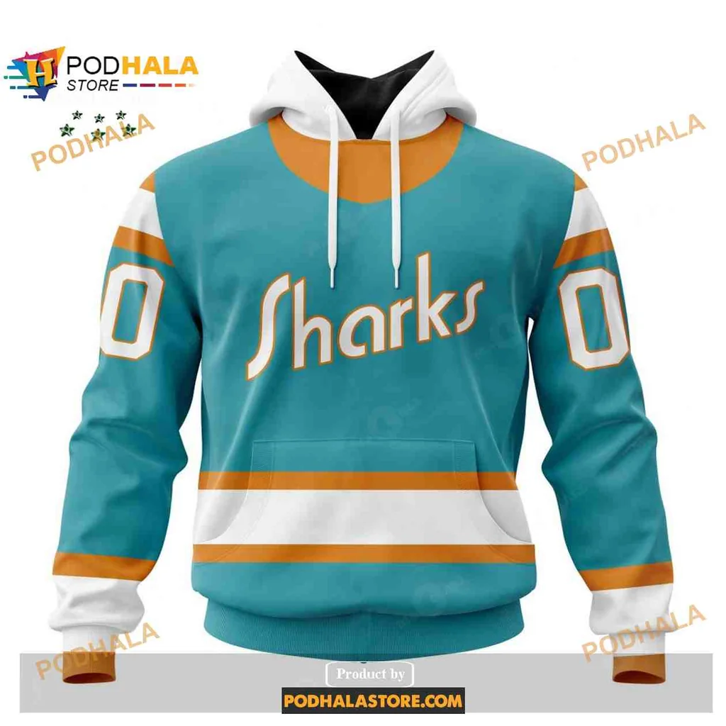 Fan San Jose Sharks 3d Hoodie With Bold Sharks Design And Vibrant Colors