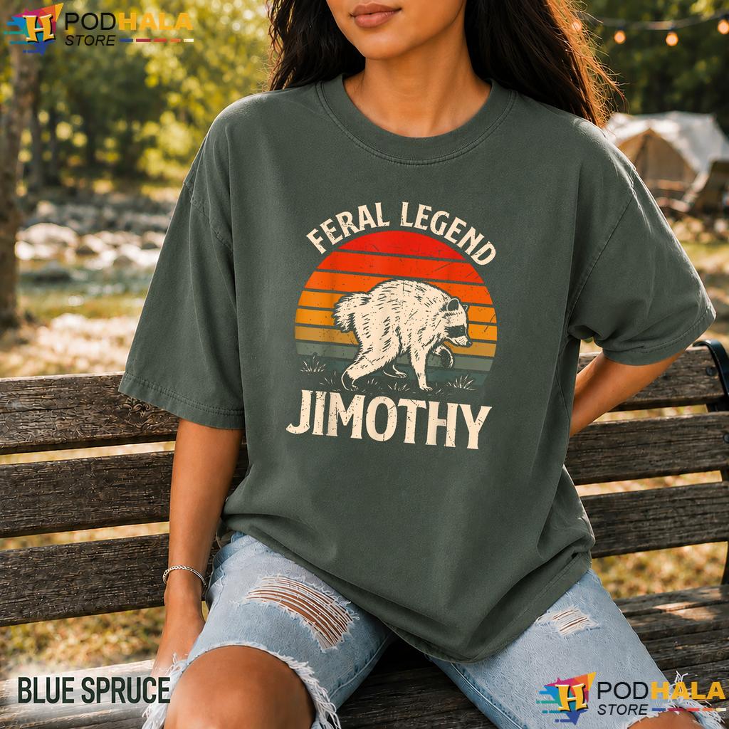 Feral Jimothy Meme Comfort Colors Tshirt Funny Panda Wildlife Apparel Feral Jimothy Meme Comfort Colors Tshirt Funny Panda Wildlife Apparel