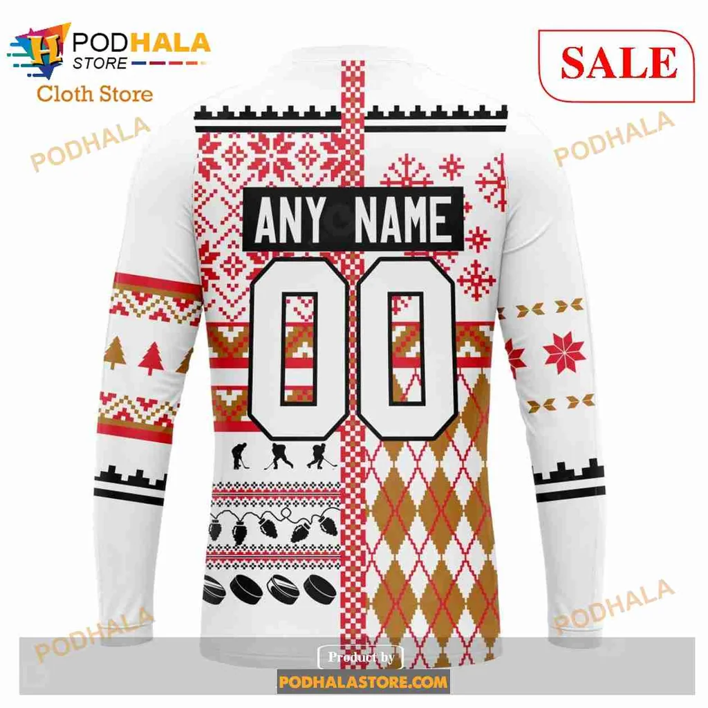 Festive Edmonton Oilers 3d Hoodie, Cheerful Christmas Design For Fans - Product View 5 Festive Edmonton Oilers 3d Hoodie, Cheerful Christmas Design For Fans - Product View 5