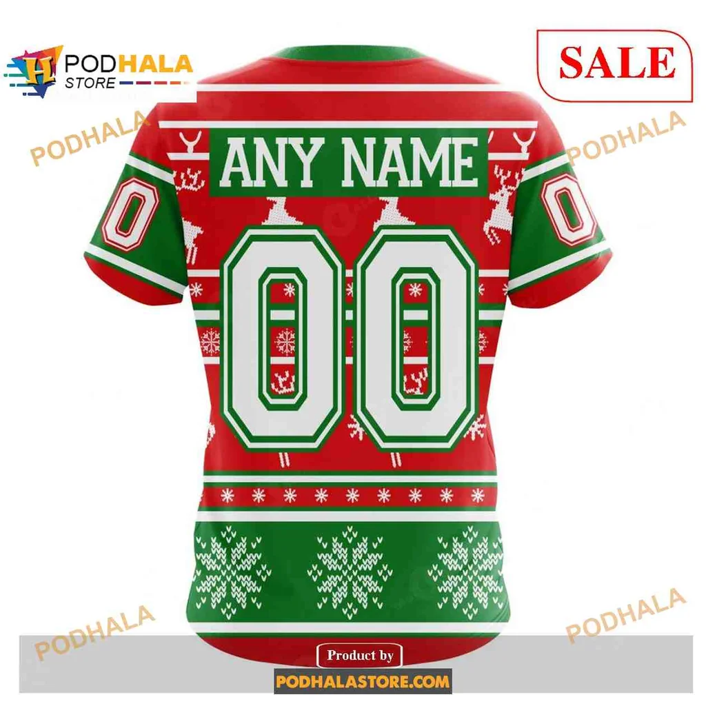 Festive New York Islanders 3D Print Hoodie With Holiday Snowflake Design Festive New York Islanders 3D Print Hoodie With Holiday Snowflake Design