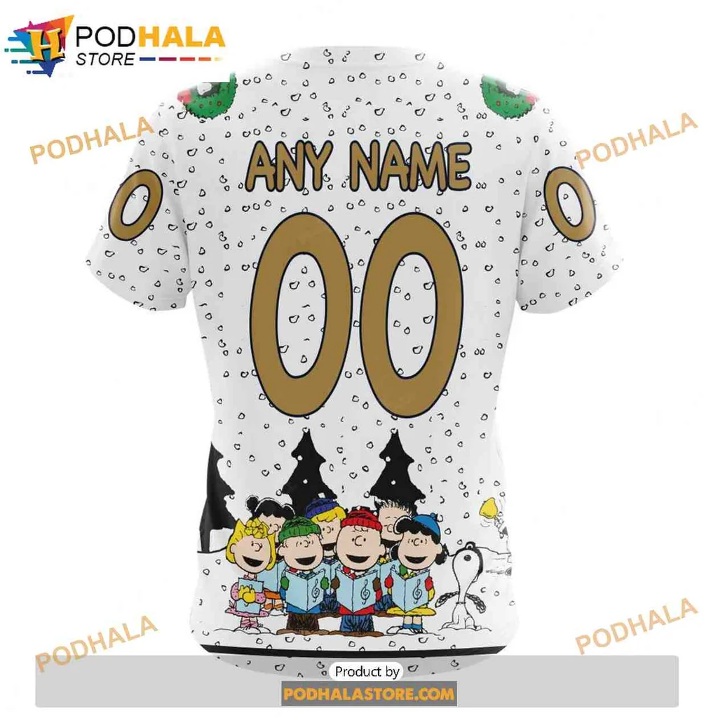Festive Snoopy Charlie Brown 3D Print Hoodie With Christmas Tree Design Festive Snoopy Charlie Brown 3D Print Hoodie With Christmas Tree Design