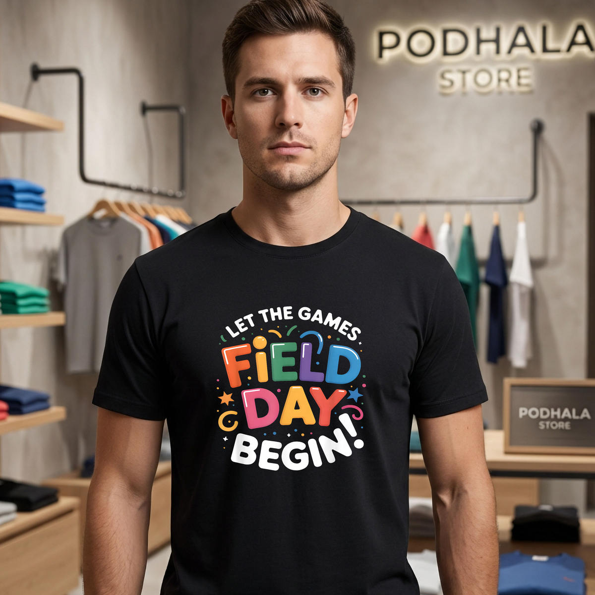Field Day Let The Games Begin Shirt 2026 Teacher Student School Fan Apparel