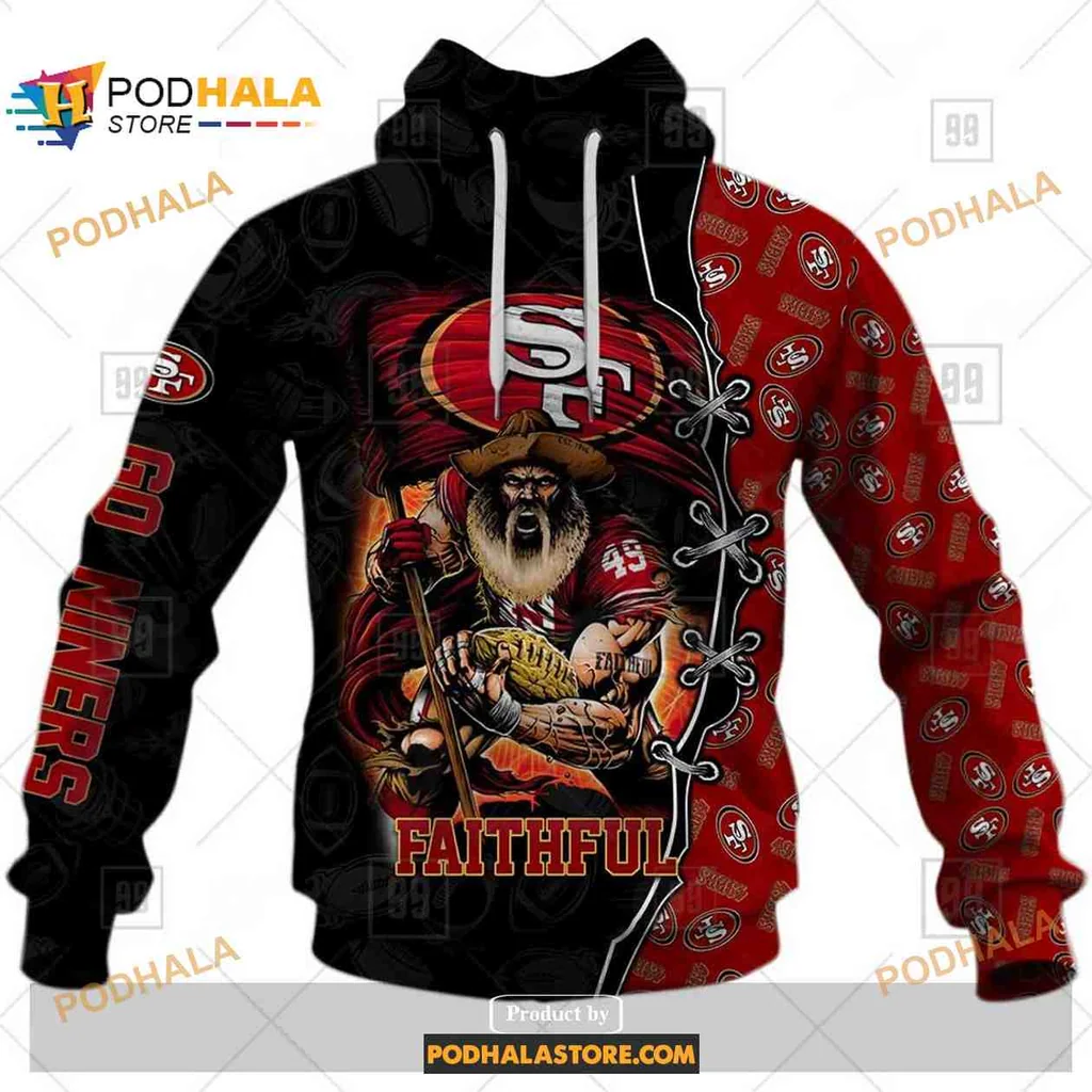 Fierce San Francisco 49ers Warrior 3d Hoodie With Dynamic Design