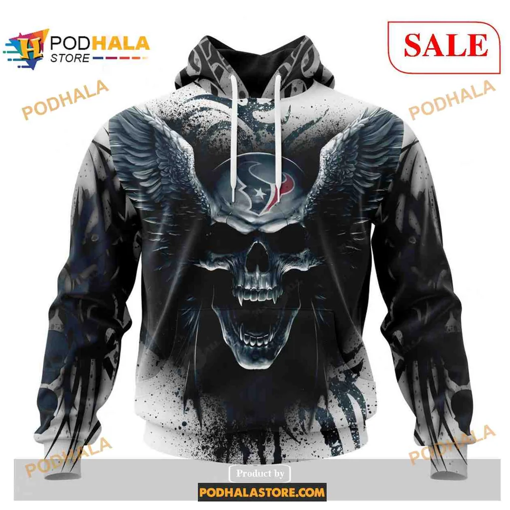 Fierce Skull Wings 3d Hoodie With Bold Artistic Design