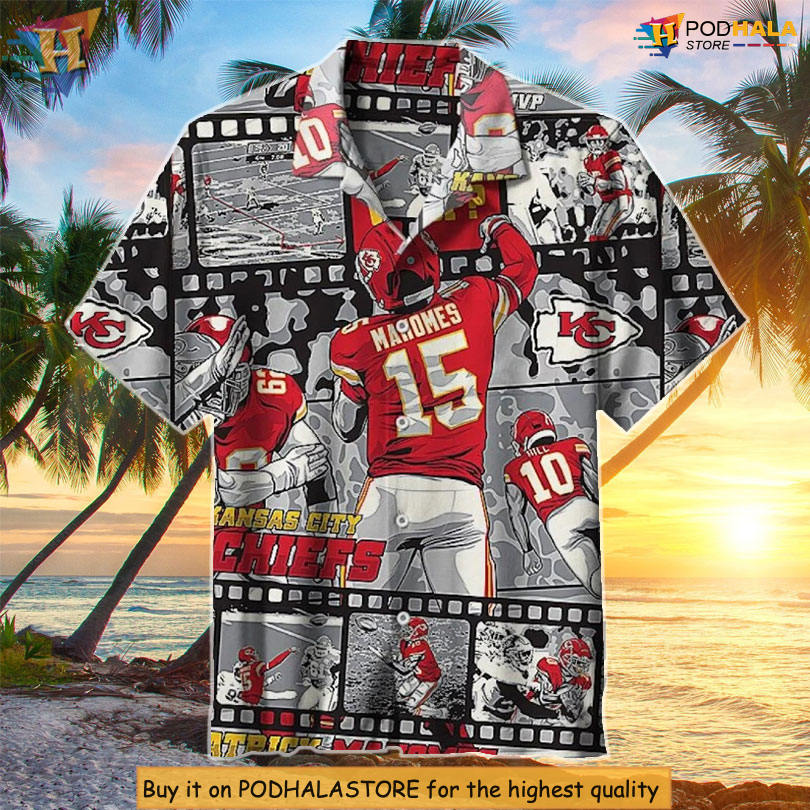 Film Reel Legend Edition Vintage Kansas City Chiefs Hawaiian Shirt Special