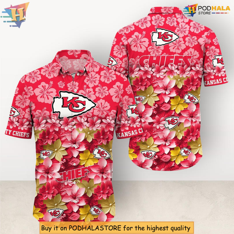 Floral Wave Edition Kansas City Chiefs Holiday Hawaiian Shirt Special Print