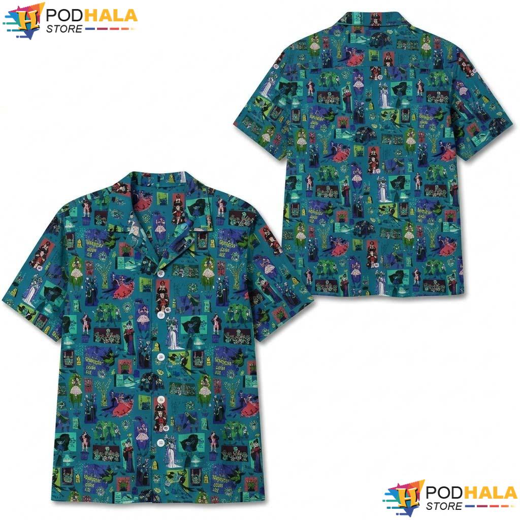 Foolish Mortals Halloween Hawaiian Shirt Disney Hitchhiking Party Shirt