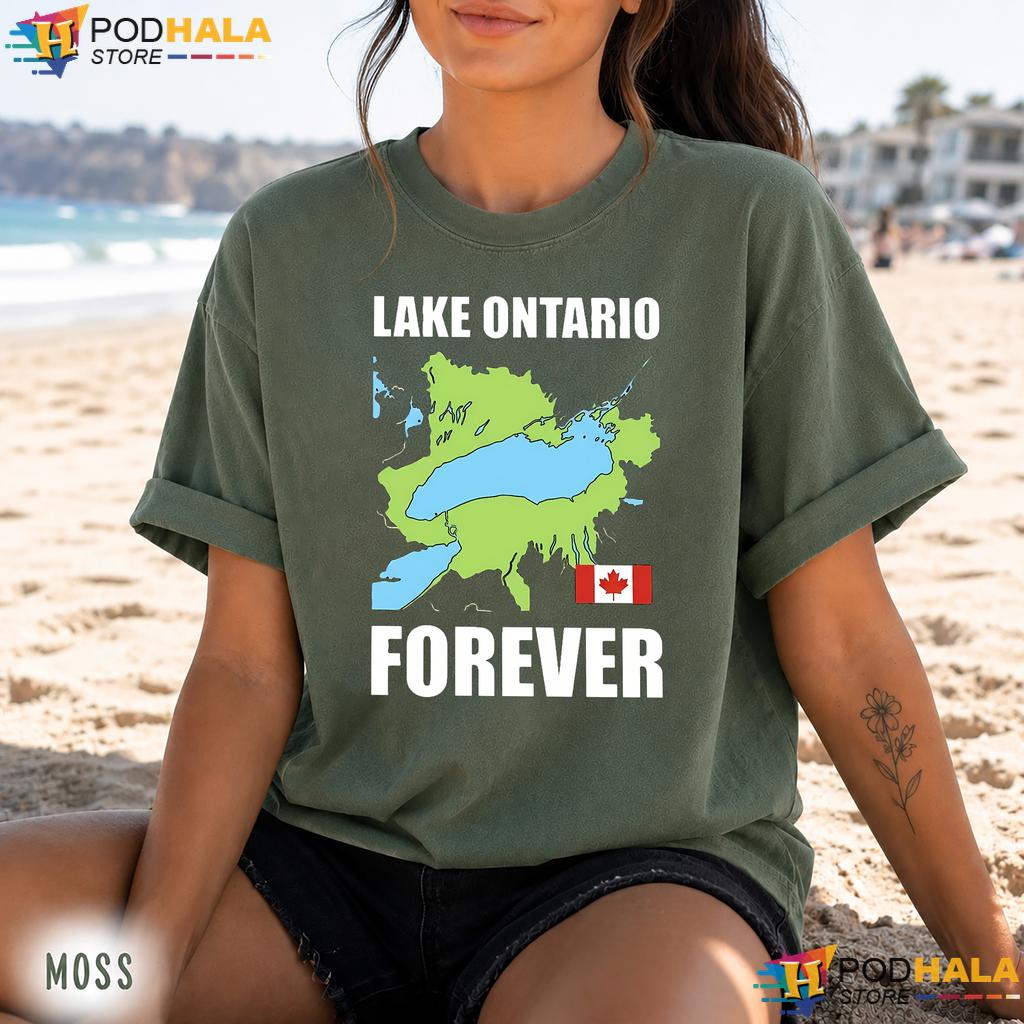 Forever Graphic Lake Ontario Comfort Colors Tee Nature Lover Top Forever Graphic Lake Ontario Comfort Colors Tee Nature Lover Top