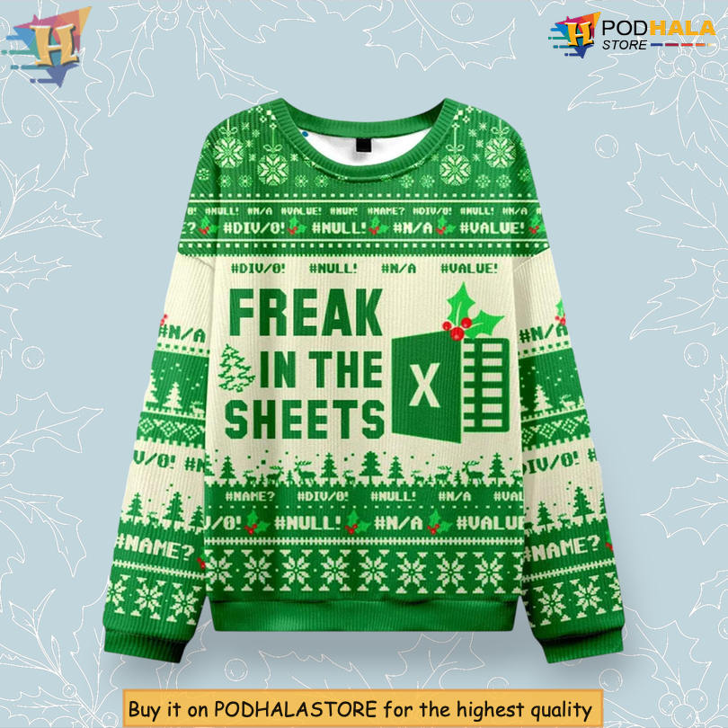 Freak In The Sheets Adult Humor Quote Scene Sarcastic Party Christmas Sweater Freak In The Sheets Adult Humor Quote Scene Sarcastic Party Christmas Sweater
