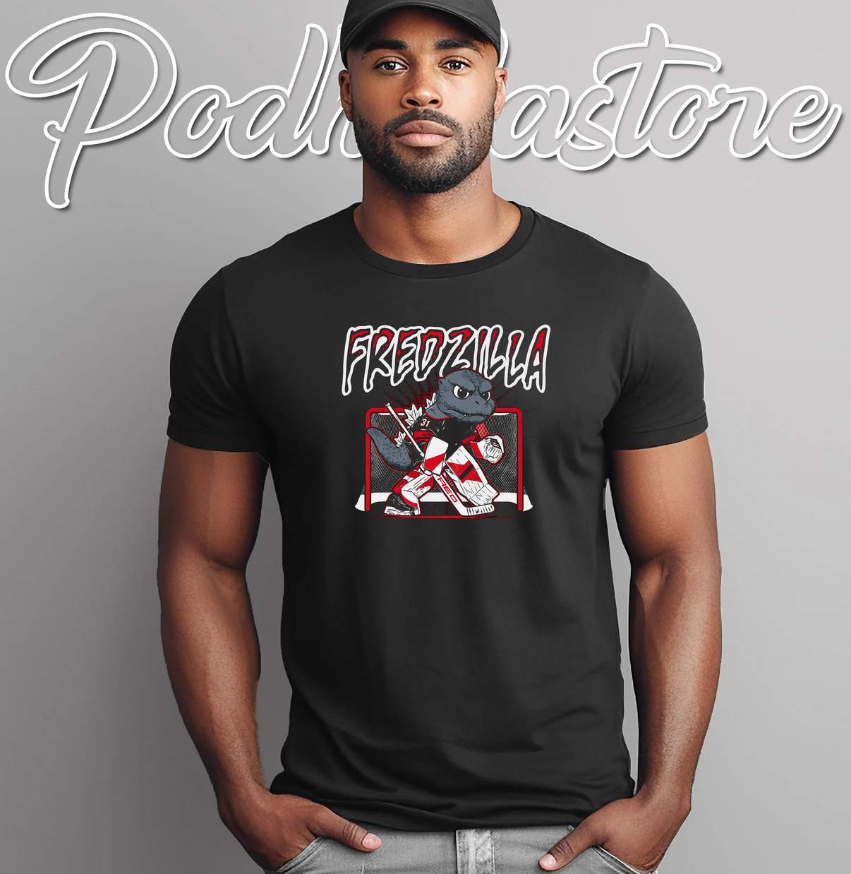 Frederik Andersen FredZilla Shirt Hockey Sports Fan Graphic Design For Mens